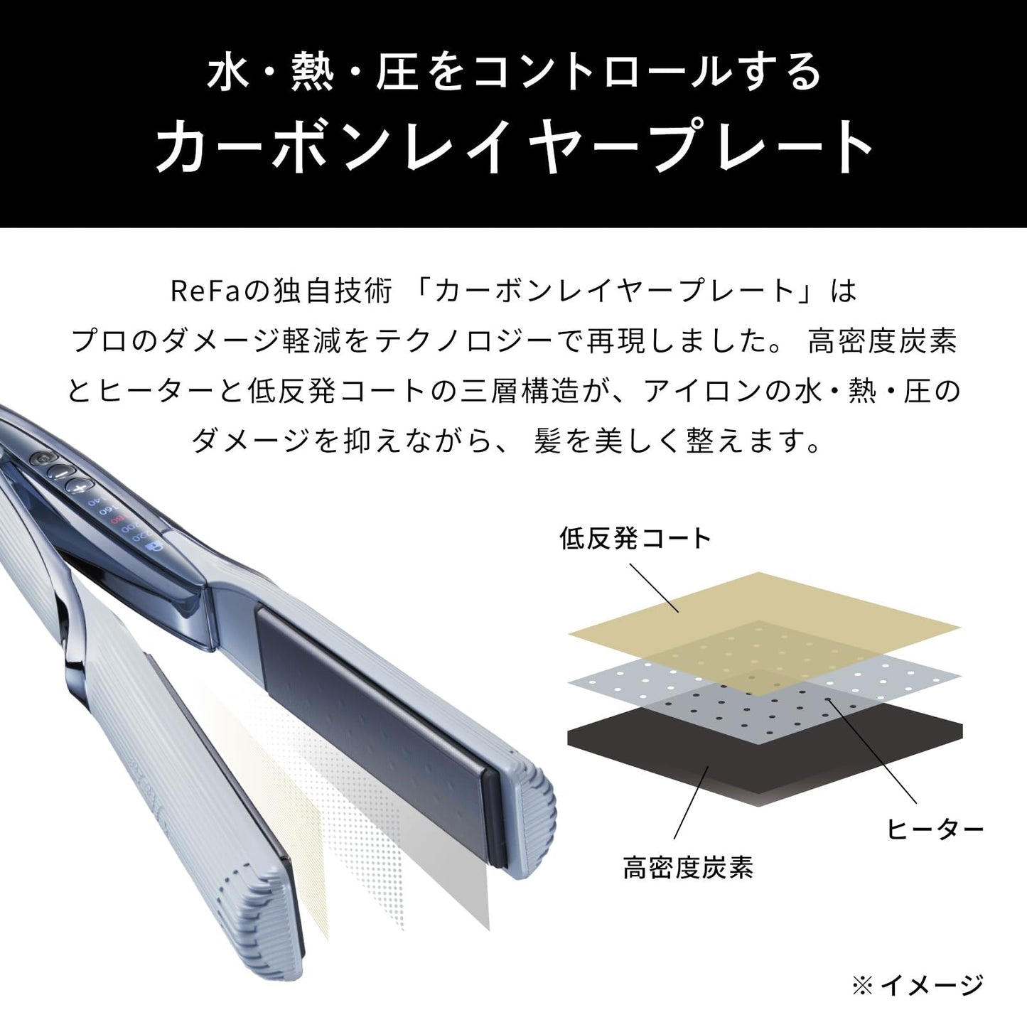 リファ ストレートアイロンプロ | ReFa